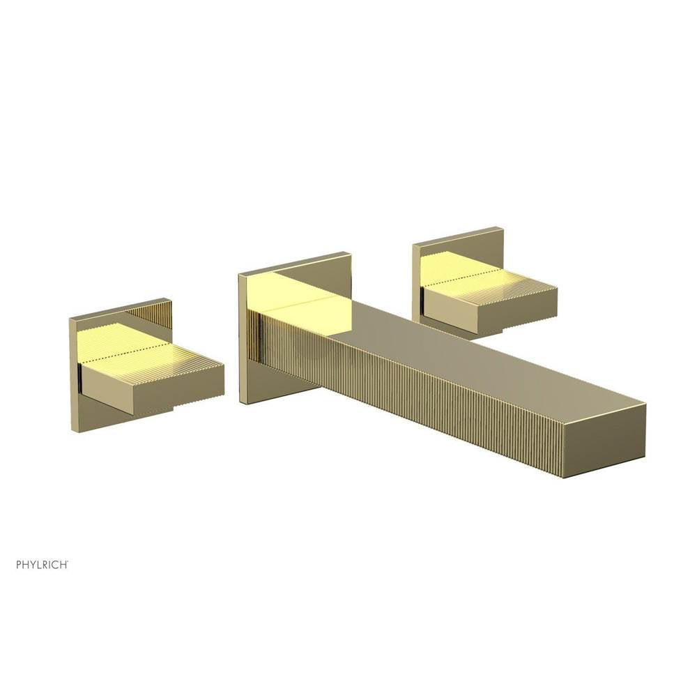 Phylrich - STRIA Wall Tub Set 291-56 - Polished Brass