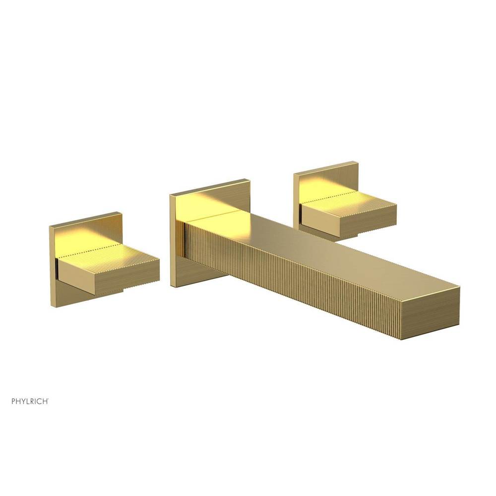 Phylrich - STRIA Wall Tub Set 291-56 - Satin Gold