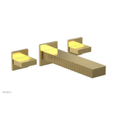 Phylrich - STRIA Wall Tub Set 291-56 - Satin Gold