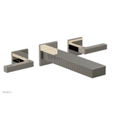 Phylrich - STRIA Wall Tub Set 291-57 - Polished Nickel