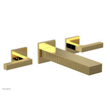 Phylrich - STRIA Wall Tub Set 291-57 - Satin Gold