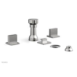 Phylrich - 4 Hole Bidet Set, Blade - Satin chrome