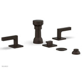 Phylrich - 4 Hole Bidet Set, Lever - Antique Bronze