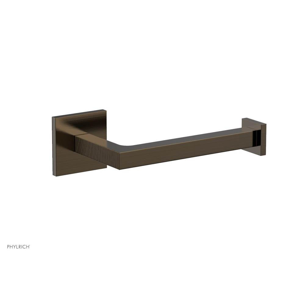 Phylrich - STRIA Single Post Paper Holder 291-74 - Antique Brass