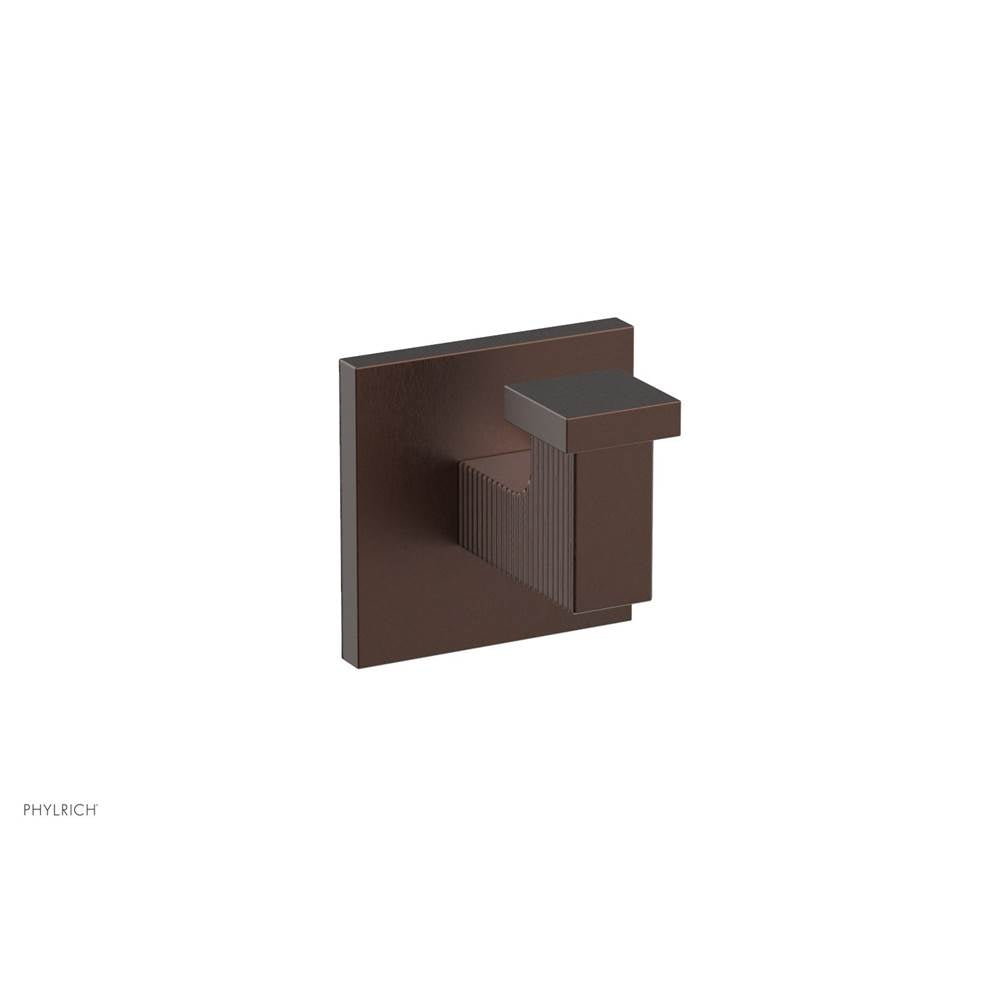 Phylrich - Robe Hook, Stria Ser - Weathered Copper