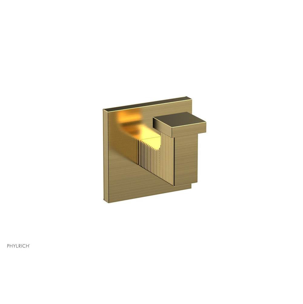 Phylrich - STRIA Robe Hook 291-76 - Satin Gold