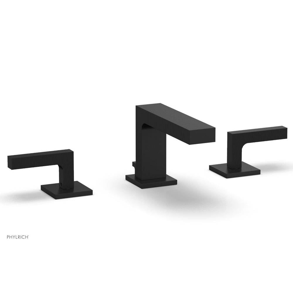 Phylrich - STRIA Widespread Faucet Lever Handles 291L-02 - Matte Black