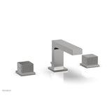 Phylrich - STRIA Widespread Faucet Cube Handles 291L-04 - Pewter