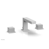 Phylrich - STRIA Widespread Faucet Cube Handles 291L-04 - Satin White