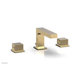 Phylrich - STRIA Widespread Faucet Cube Handles 291L-04 - Polished Nickel