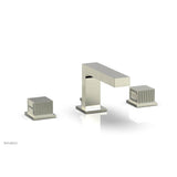 Phylrich - STRIA Widespread Faucet Cube Handles 291L-04 - Polished Brass
