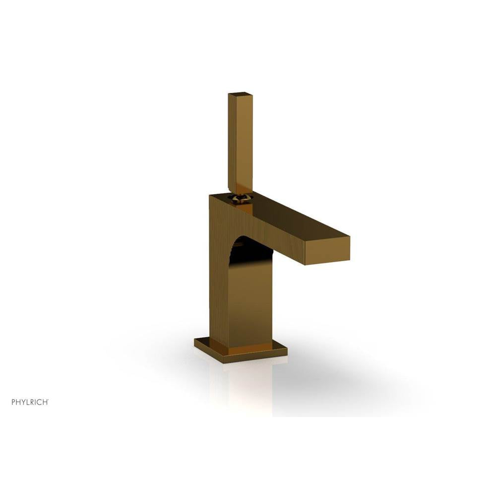 Phylrich - STRIA Single Hole Lavatory Faucet 291L-06 - French Brass