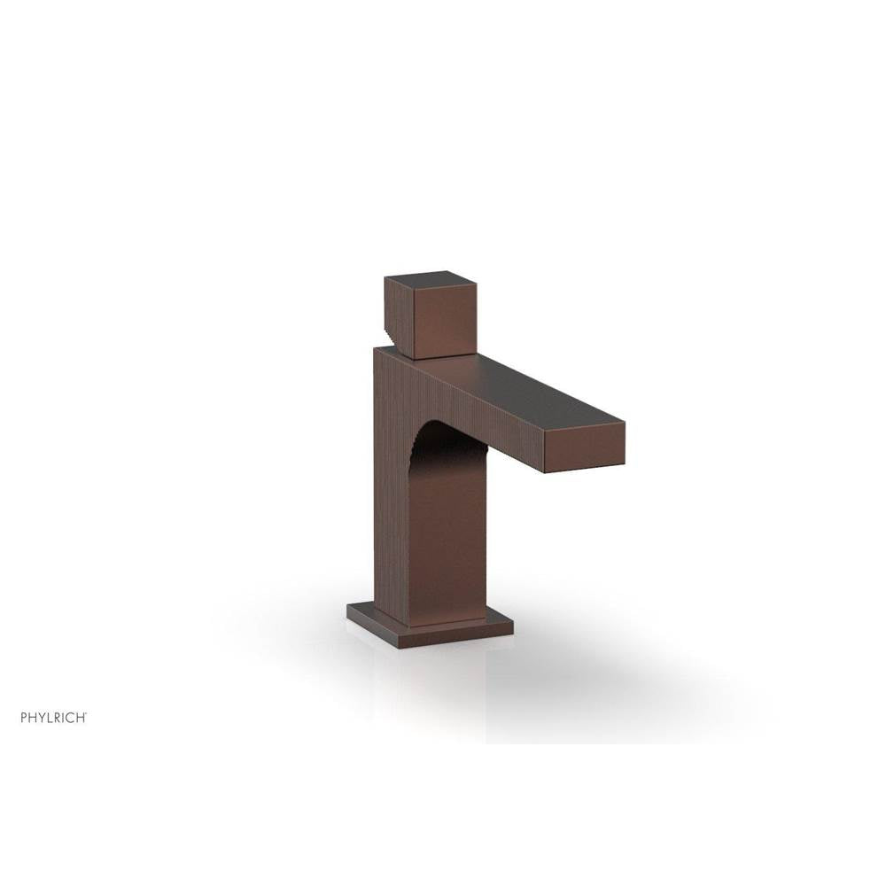 Phylrich - S/H Lav Fct, Cube Hdl - Weathered Copper