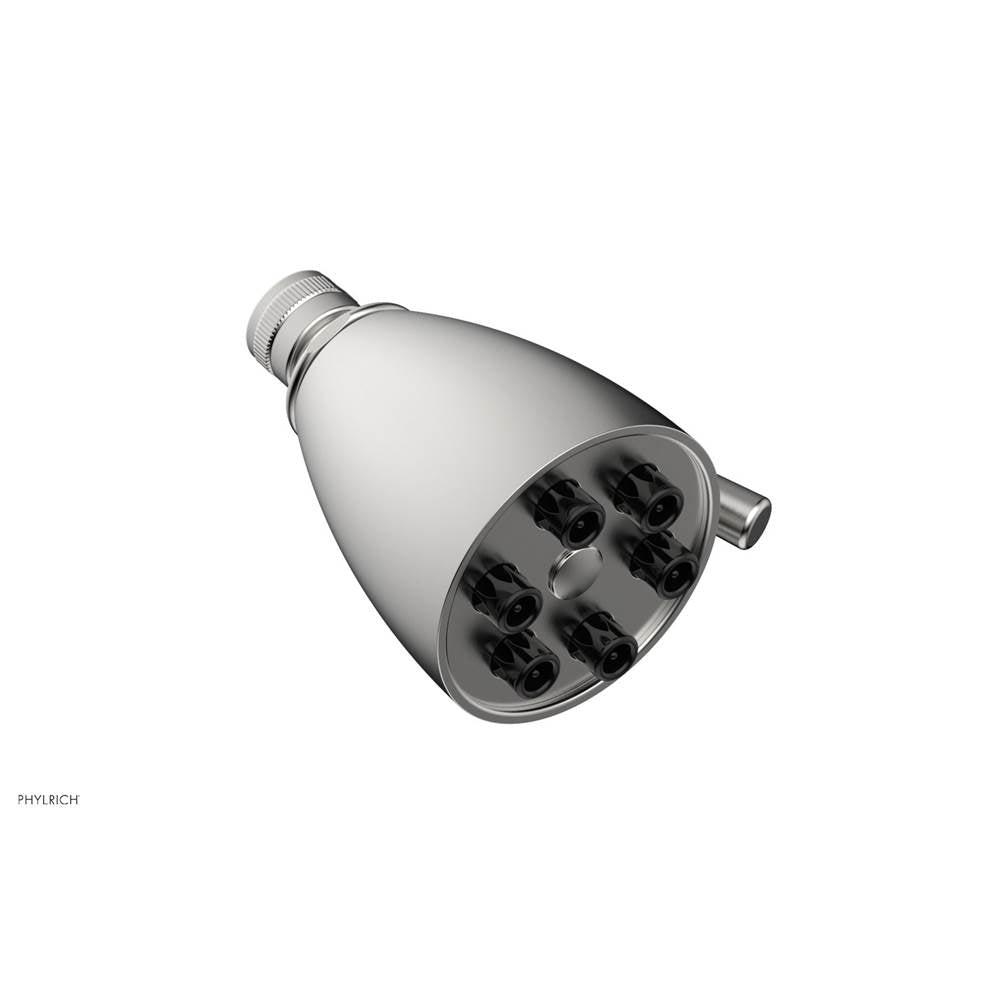 Phylrich - 6 Jet Smooth Shower Head - Satin chrome
