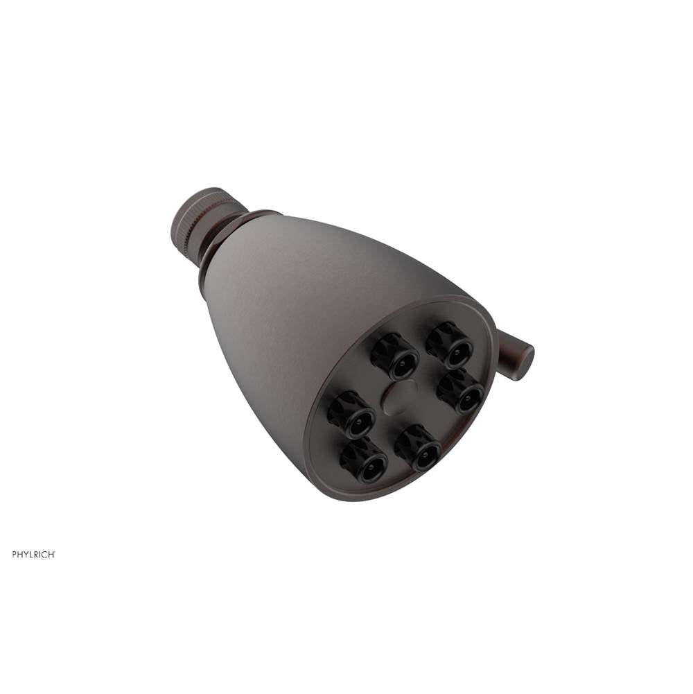 Phylrich - 6 Jet Smooth Shower Head - Weathered Copper