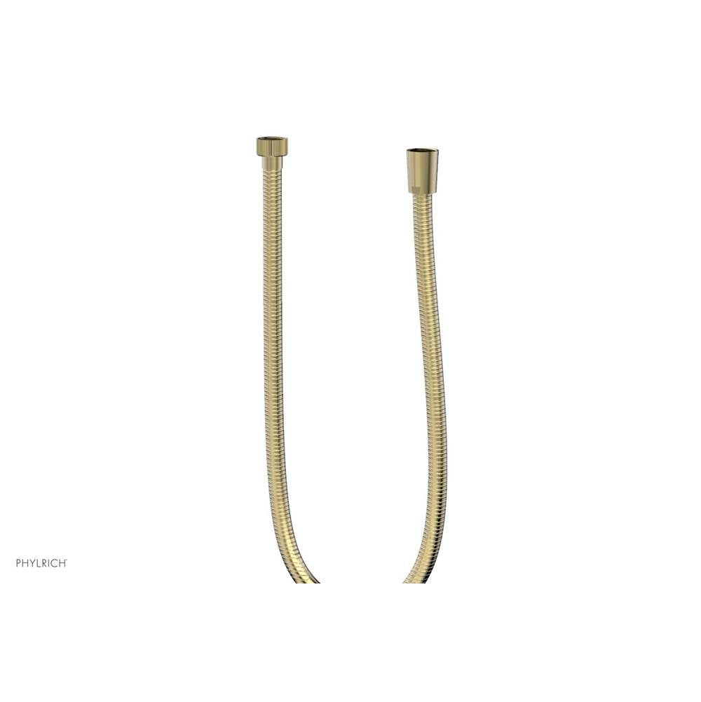 Phylrich - Hand Shower Hose - Polished Brass Uncoated