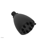 Phylrich - 8 Jet Smooth Shower Head - Matte Black