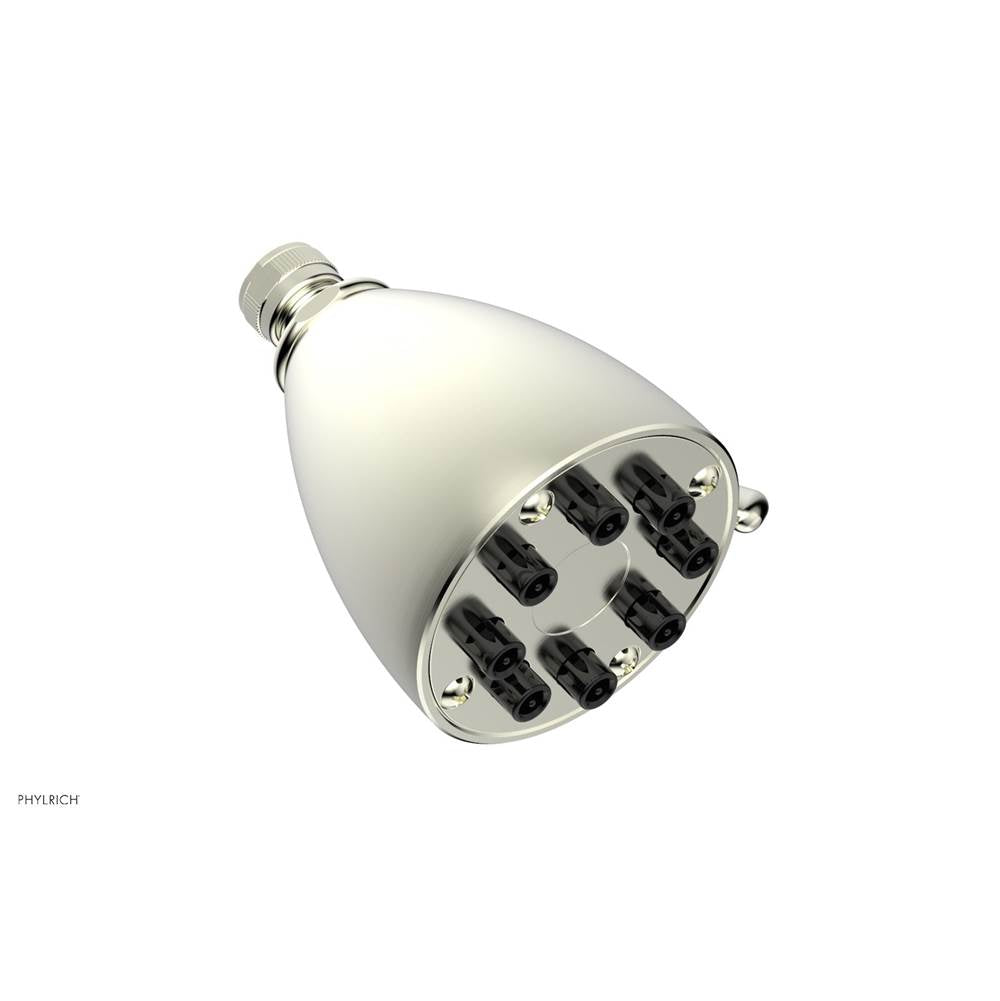 Phylrich - 8 Jet Smooth Shower Head - Satin Nickel
