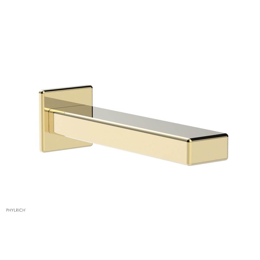 Phylrich - Mix Wall Tub Spout - Polished Brass Uncoated