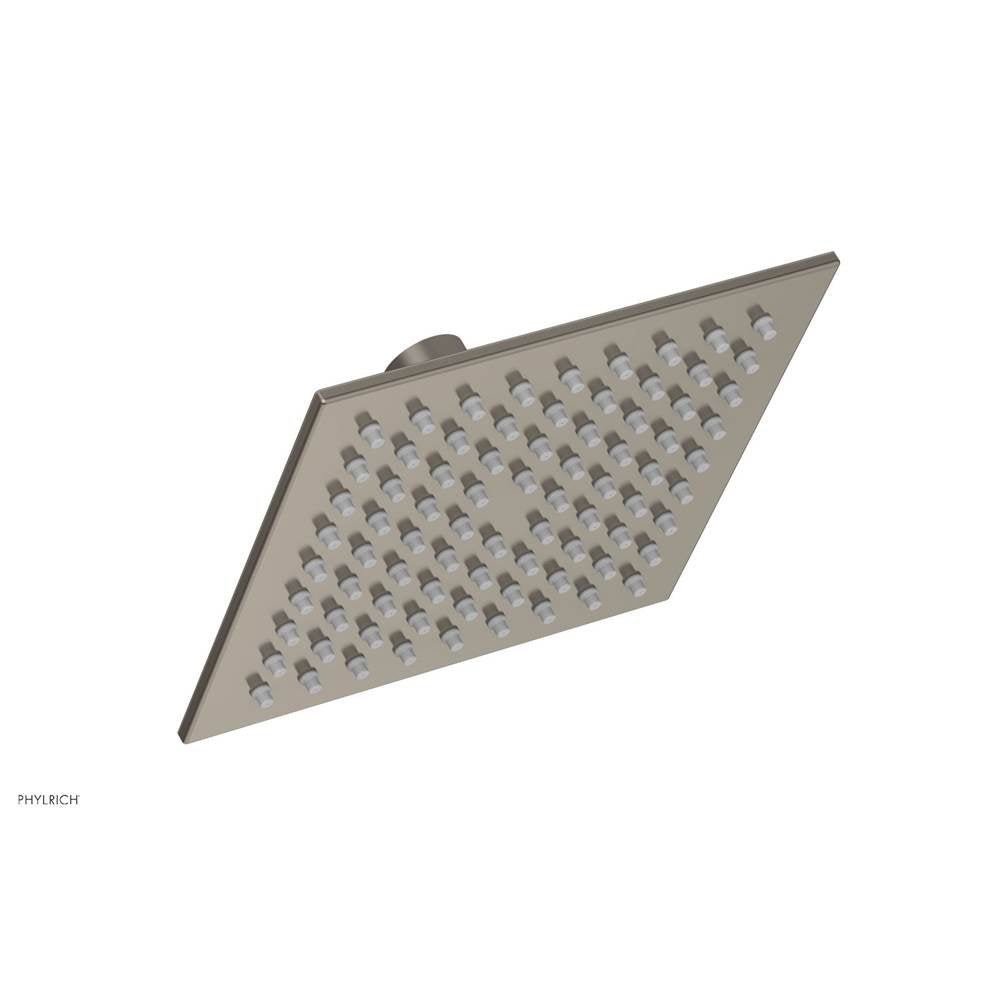 Phylrich - 6'' Square Shower Head - Pewter