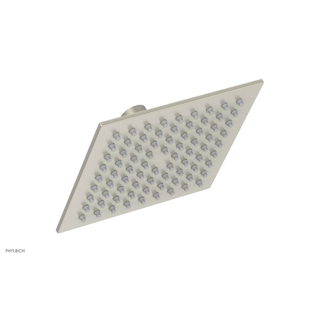 Phylrich - 6'' Square Shower Head - Burnished Nickel