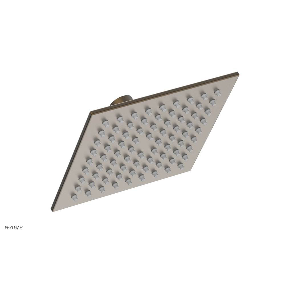 Phylrich - 6'' Square Shower Head - Old English Brass