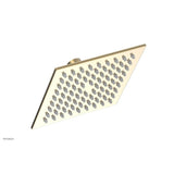 Phylrich - 6'' Square Shower Head - Satin Brass