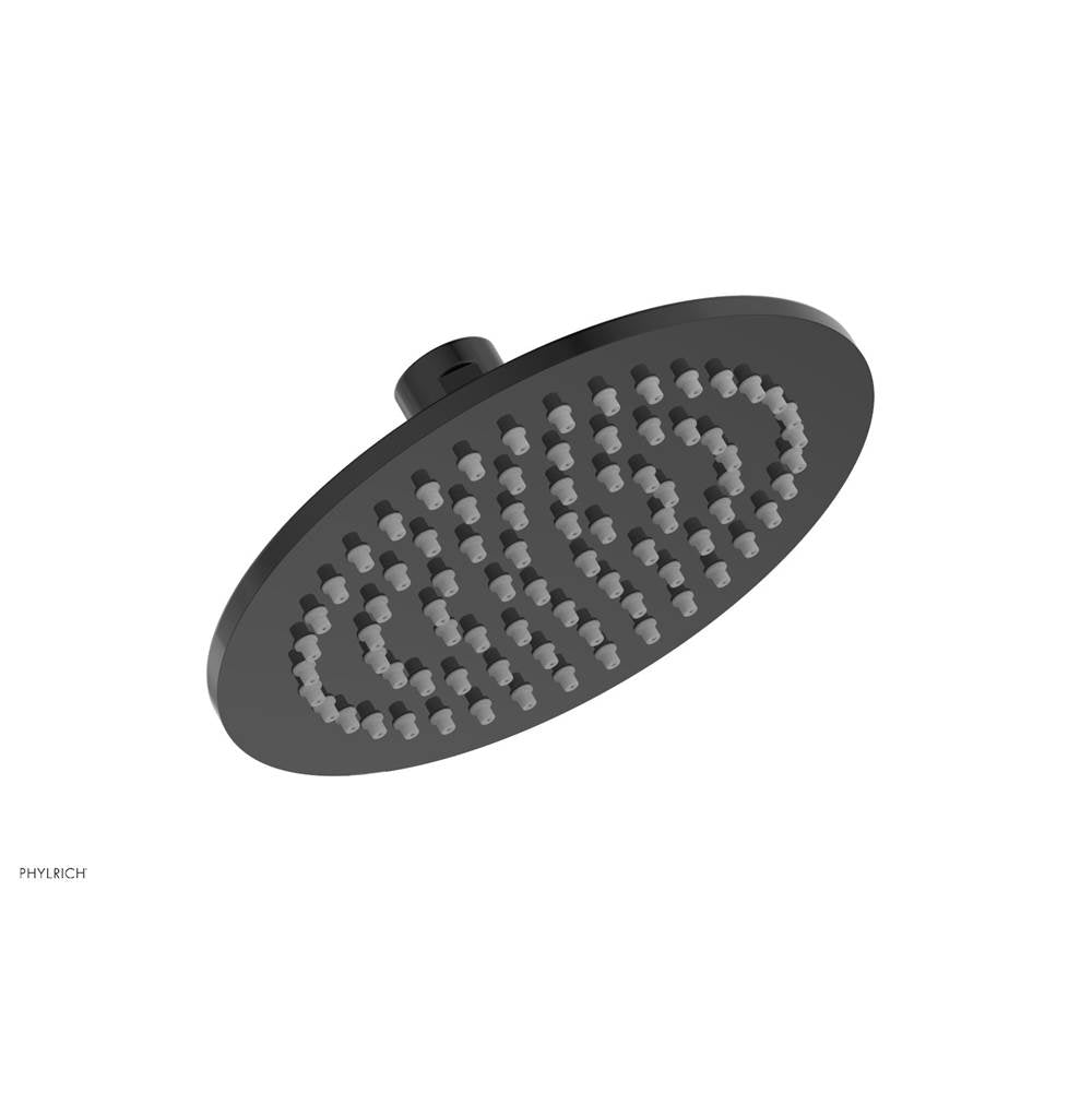 Phylrich - 6'' Round Shower Head - Gloss Black