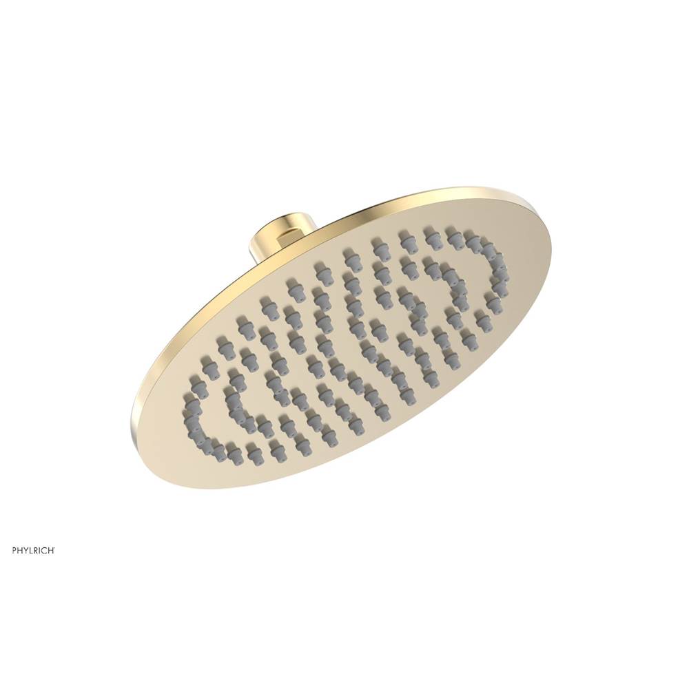 Phylrich - 6'' Round Shower Head - Satin Brass
