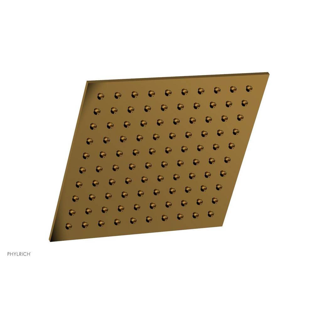 Phylrich - Sq Shwr Head 8'' X 8'' - French Brass