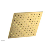 Phylrich - Sq Shwr Head 8'' X 8'' - Satin Gold