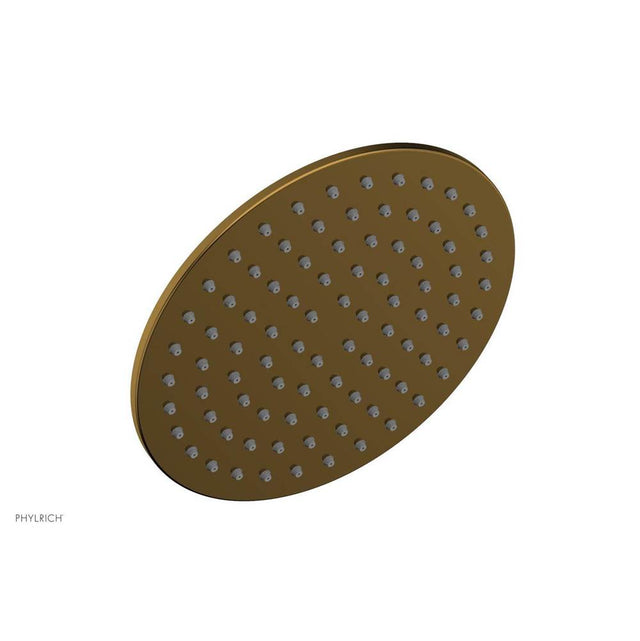 Phylrich - Rnd Shwr Head 8'' Dia - French Brass
