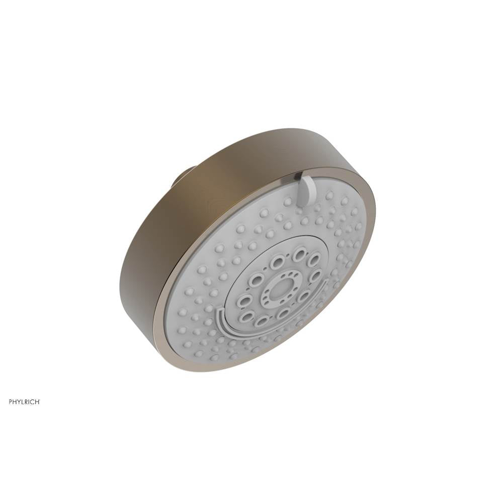 Phylrich - Contemporary Multifunction Shower Head - Antique Brass