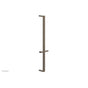 Phylrich - Antique Brass 27'' Flat Adjustable Handshower Slide Bar With Holder