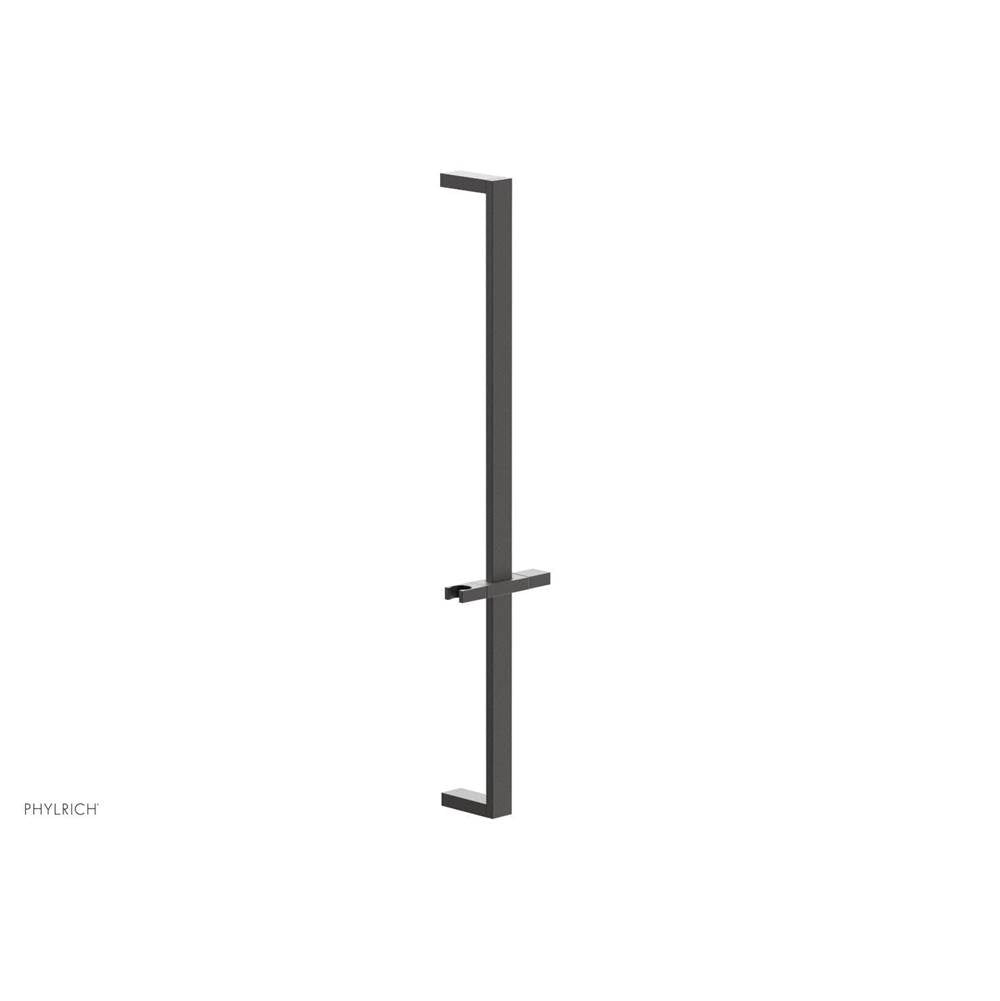 Phylrich - Oil Rubbed Bronze 27'' Flat Adjustable Handshower Slide Bar With Holder