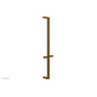 Phylrich - French Brass (Living Finish) 27'' Flat Adjustable Handshower Slide Bar With Holder