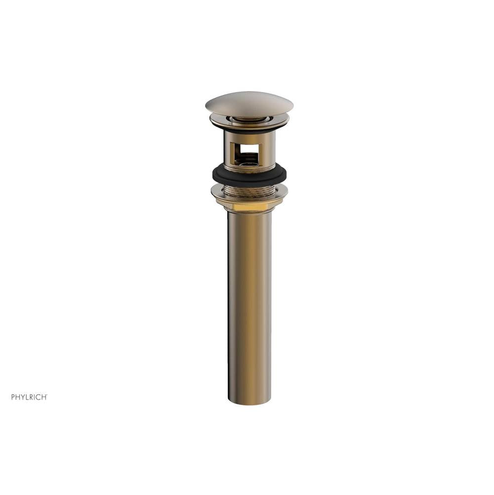 Phylrich - Push To Close Drain - Antique Brass