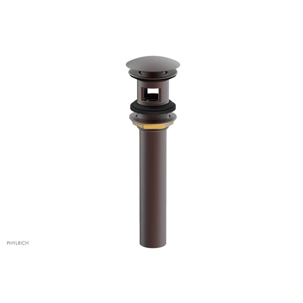 Phylrich - Push To Close Drain - Weathered Copper