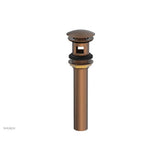 Phylrich - Push To Close Drain - Architectural Bronze