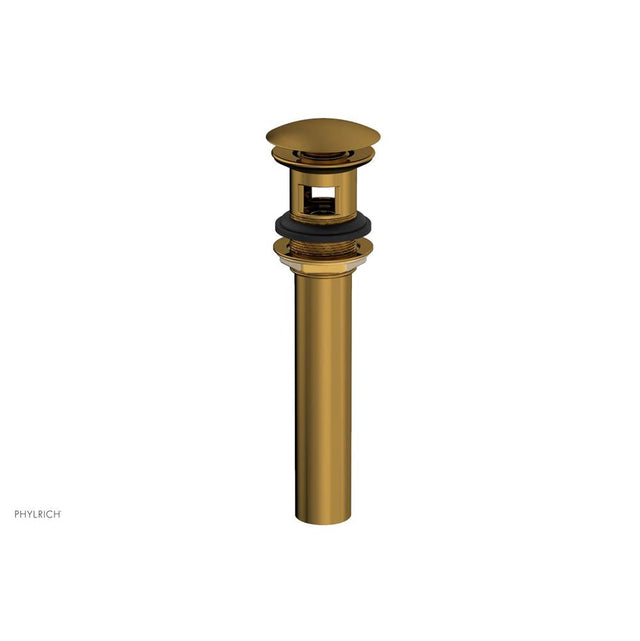 Phylrich - Push To Close Drain - French Brass