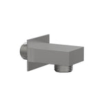 Phylrich - Satin Chrome Square Handshower Outlet Elbow - Satin chrome