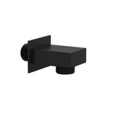 Phylrich - Matte Black Square Handshower Outlet Elbow - Matte Black