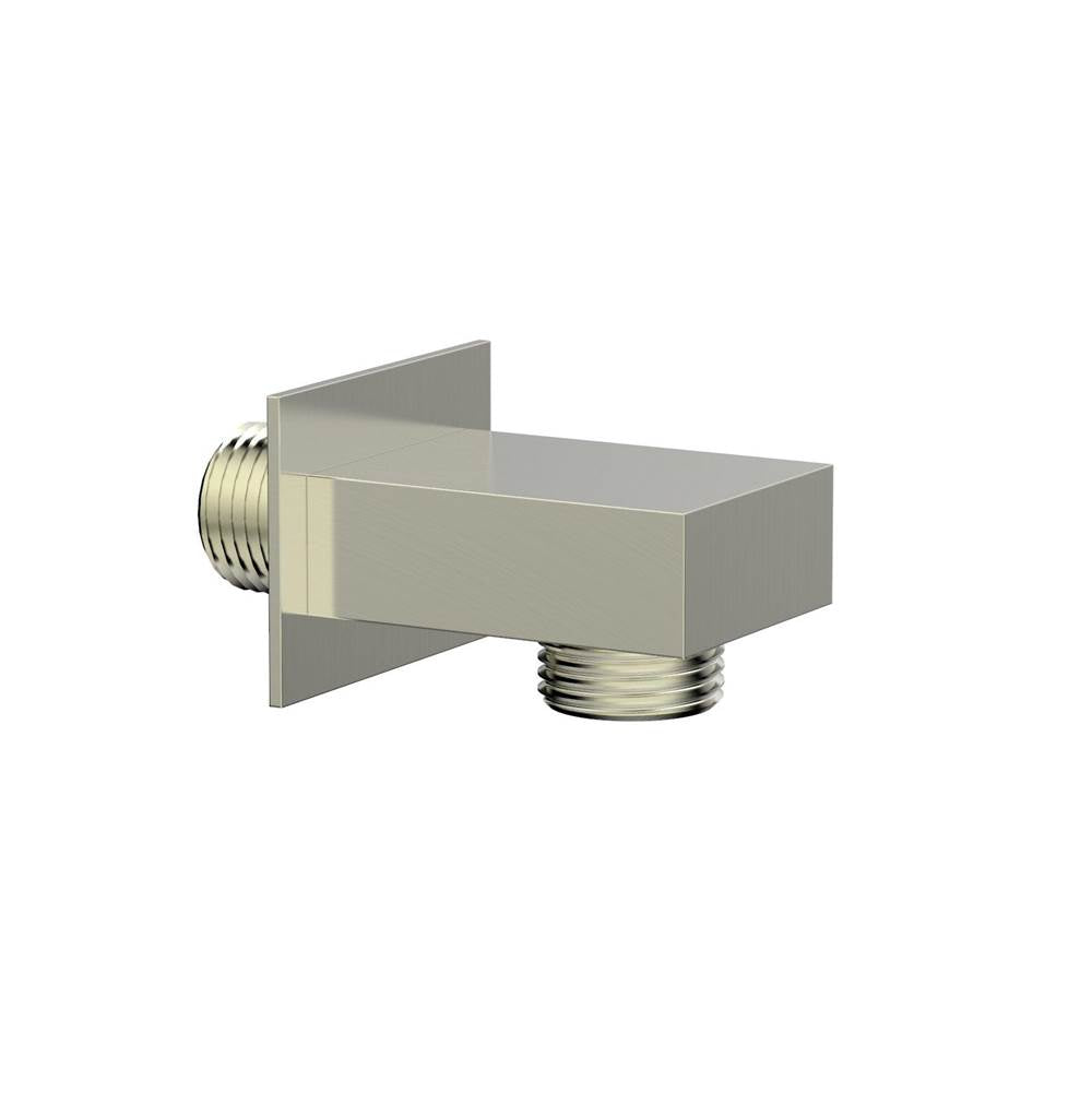 Phylrich - Satin Nickel Square Handshower Outlet Elbow - Satin Nickel