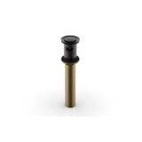 Phylrich - Push To Close Drain W Overflow - Oil Rubbed Bronze
