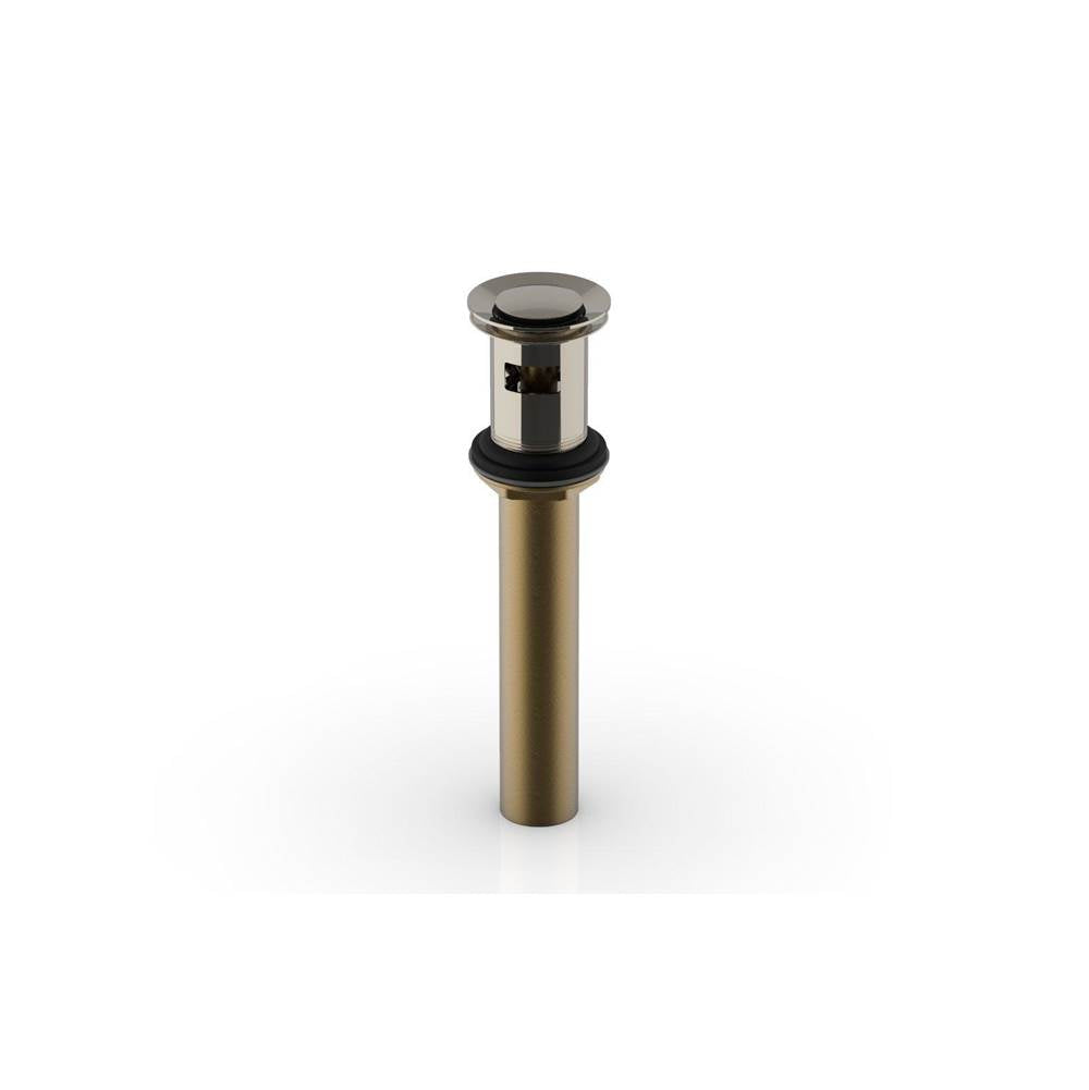Phylrich - Push To Close Drain W Overflow - Polished Nickel