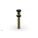 Phylrich - Push To Close Drain W Overflow - Matte Black