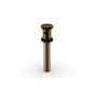 Phylrich - Push To Close Drain W Overflow - French Brass
