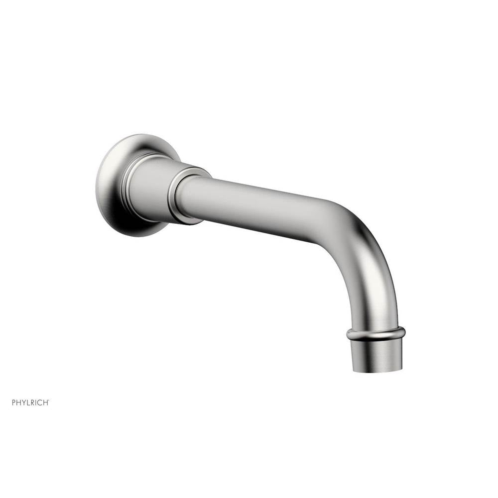 Phylrich - HEX Modern Wall Tub Spout - Satin chrome