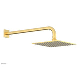 Phylrich - 8'' Square Shower Head - Burnished Gold