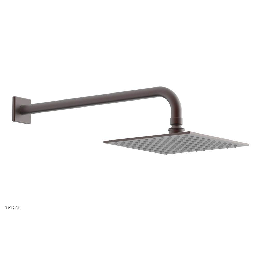 Phylrich - 8'' Square Shower Head - Weathered Copper